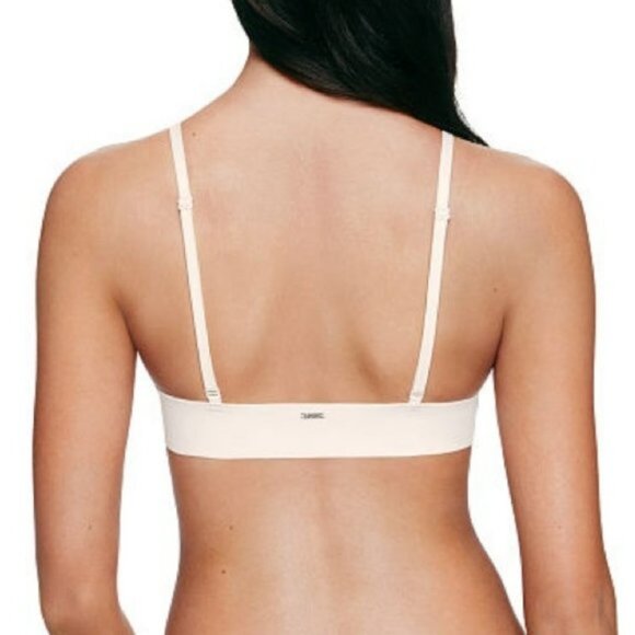 Victoria's Secret PINK | Cream Embroidered Triangle Bralette | Size Extra Small - Picture 2 of 13